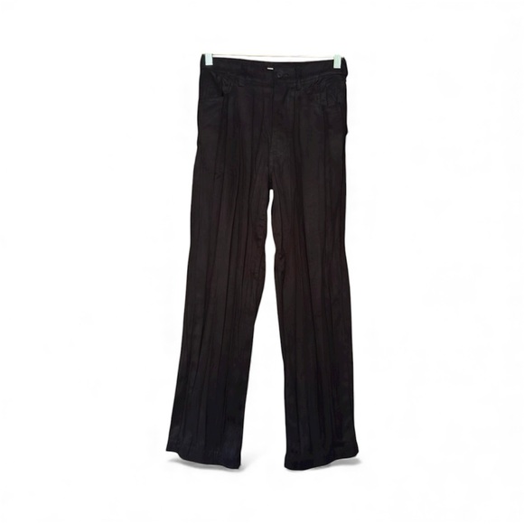 Issey Miyake Black Pleated Pants 2